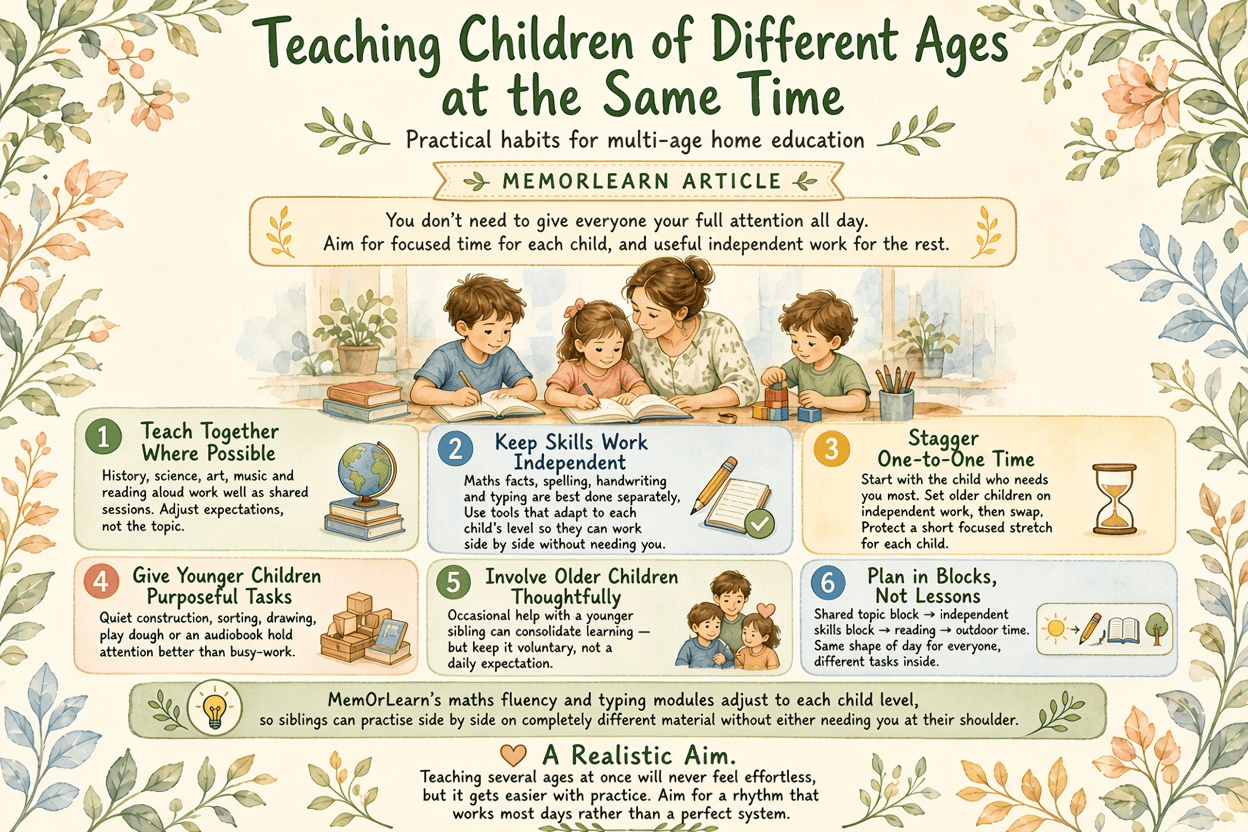 Teaching Children of Different Ages at the Same Time